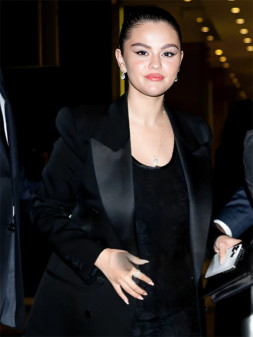 Selena Gomez Emilia Perez 2024 Black Blazer