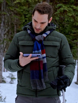 Adam Docker Snowy with a Chance of Christmas 2024 Jacket