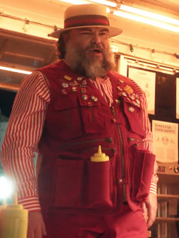 Satan Dear Santa 2024 Red Vest