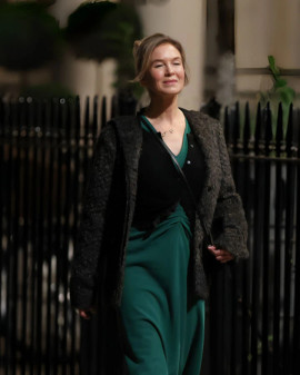 Renée Zellweger Bridget Jones: Mad About the Boy Fur Coat