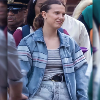 Michelle The Electric State 2025 Denim Jacket