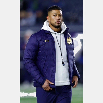 Coach Marcus Freeman Puffer Jacket