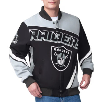 Las Vegas Raiders Maximum Racing Jacket