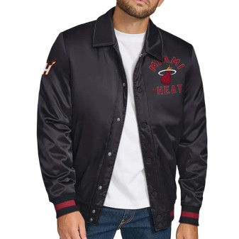 Miami Heat Stitch Applique Jacket
