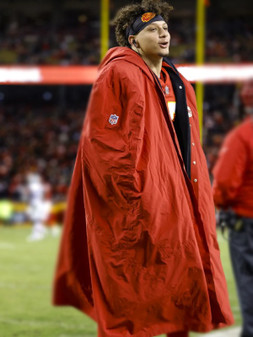 Patrick Mahomes Chiefs Cape Coat