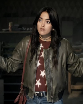 Maia Reficco La Dolce Villa 2025 Leather Jacket
