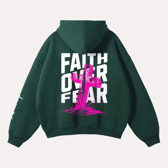 Vibes Faith Over Fear Hoodie