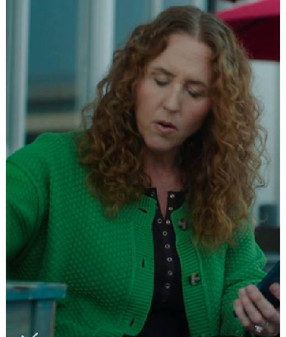 The Hunting Party Green Knit Cardigan