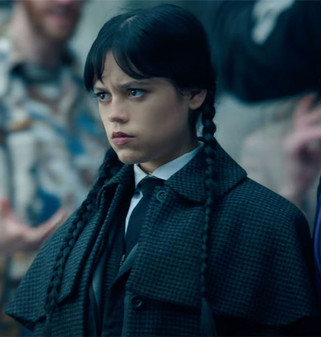Jenna Ortega Wednesday Addams Season 02 Coat