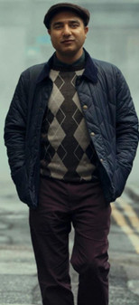 Nick Mohammed Deep Cover 2025 Quilted Jacket