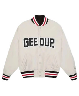 Geedup PFK Wool & Leather Varsity Jacket