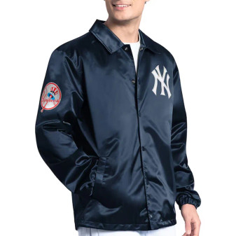 NY Yankees Point Man Coaches Jacket