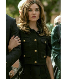 Peyton Buckley The Waterfront 2025 Danielle Campbell Cropped Jacket