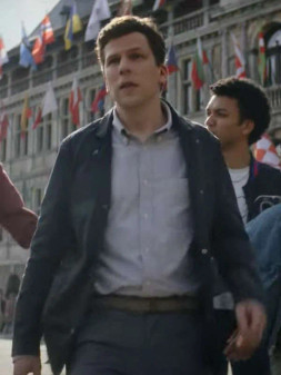 J. Daniel Now You See Me Now You Don’t 2025 Jesse Eisenberg Black Jacket