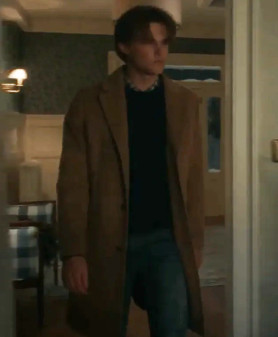 Conrad The Summer I Turned Pretty  Christopher Briney Wool Coat