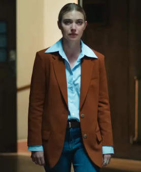 Laura All of You Imogen Poots Brown Blazer