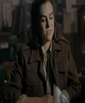 Morgane Polanski The Partisan 2025 Krystyna Skarbek Wool Jacket