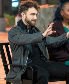 Arthur Tobin The Fall and Rise of Reggie Dinkins Daniel Radcliffe Black Jacket