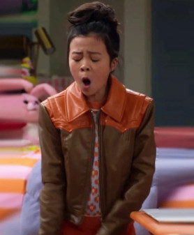 Sophie Vampirina Teenage Vampire 2025 Jiwon Lee Leather Jacket