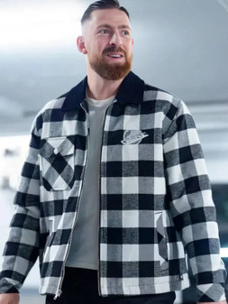 Filip Hronek Vancouver Canucks Cotton Plaid Jacket
