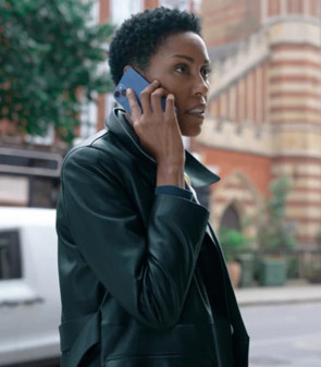 Christine Adams Hijack S02 Leather Coat