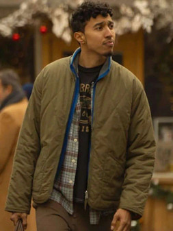 Omar The Family Plan 2 Reda Elazouar Quilted Jacket