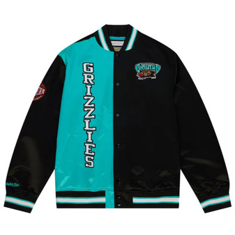 Vancouver Grizzlies Teddy Full-Snap Bomber Jacket