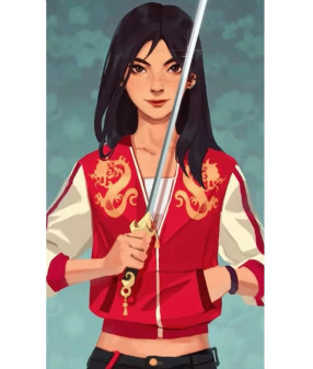 Red Ralph Breaks the Internet Mulan Varsity Jacket