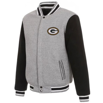 Green Bay Packers Wool Varsity Jacket