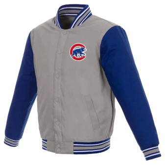 Chicago Cubs Full-Snap Varsity Jacket