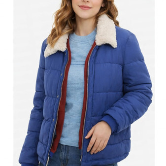 Eleven Stranger Things Tales From 85 Puffer Jacket