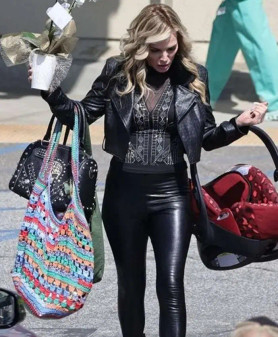 Michelle Pfeiffer Margo’s Got Money Troubles 2026 Leather Jacket