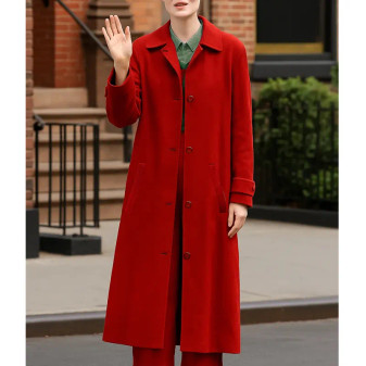 Margo Millet Margo’s Got Money Troubles 2026 Red Coat