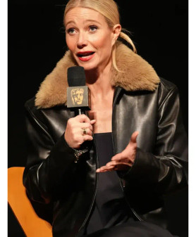 Gwyneth Paltrow Marty Supreme Leather Jacket