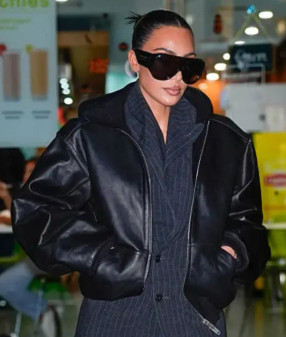 Kim Kardashian Oversized Jacket