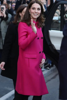 Kate Middleton Pink Coat