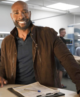 Morris Chestnut Watson S02 Suede Jacket