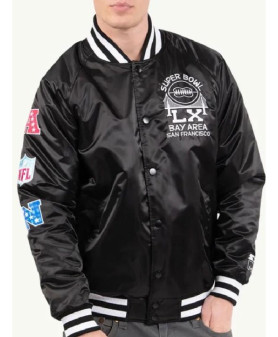 San Francisco Super Bowl LX Satin Jacket
