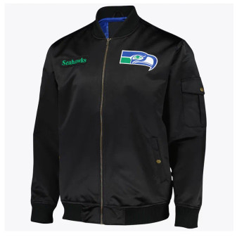 Seattle Seahawks Black Jacket