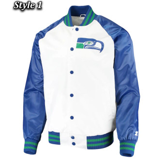 Seattle Seahawks Satin Jacket