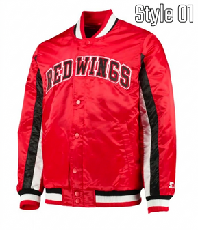 Detroit Red Wings Bomber Jacket