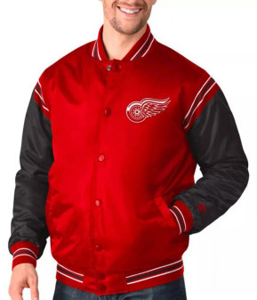 Detroit Red Wings Varsity Jacket
