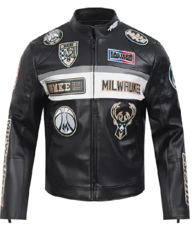 Milwaukee Bucks Moto Jacket