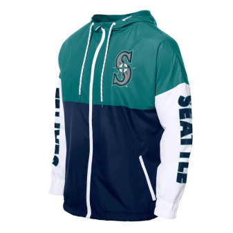 Seattle Mariners Windbreaker Hoodie
