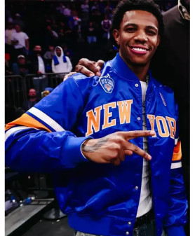 Boogie Knicks Ewing 33 Bomber Jacket