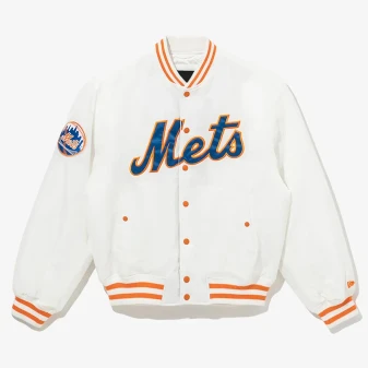 White New York Mets Jacket