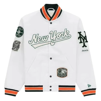 Aime Leon Dore NY Mets White Jacket