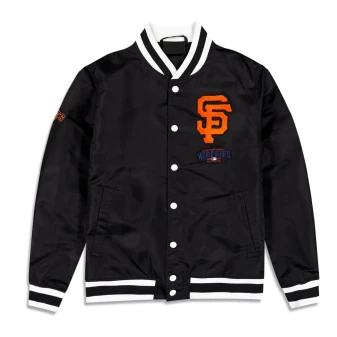 San Francisco Giants Black Varsity Jacket