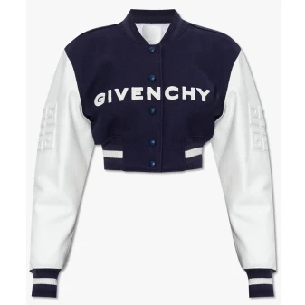 Women’s Givenchy Cropped Bomber Jacket