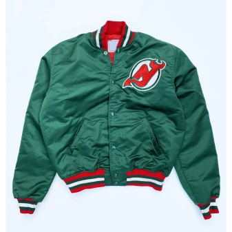 New Jersey Devils 90’s Satin Jacket